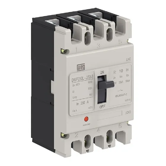 Disjuntor Caixa Moldada 3p Weg 150a,160a,175a,200a,225a,250a