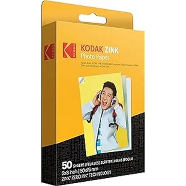 Kodak - Papel Fotográfico De Zinc Prémium De 2 X 3