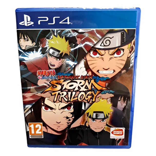 Naruto Ultimate Ninja Storm Trilogy Juego Ps4 Nuevo Sellado