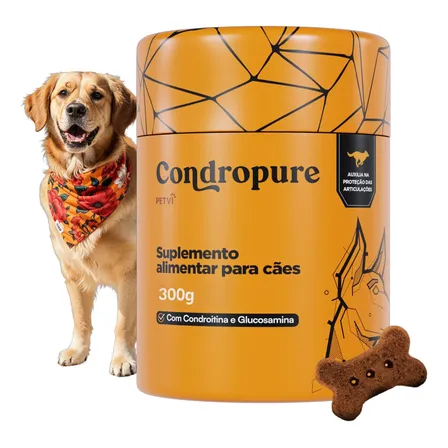 Condropure Suplemento Para Cães Condroitina E Glucosamina