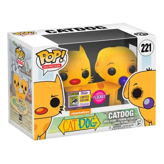 Funko Pop Catdog #221 Flocked Cómic-con Limited Edition