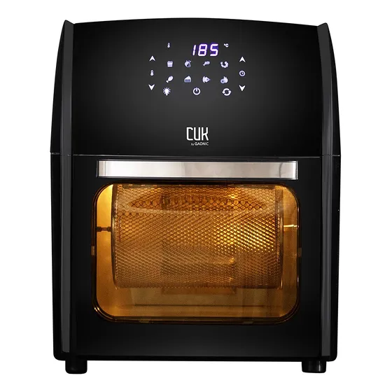 Freidora De Aire Sin Aceite Gadnic F12.0 12lts 1700w Control Digital Antiadherente