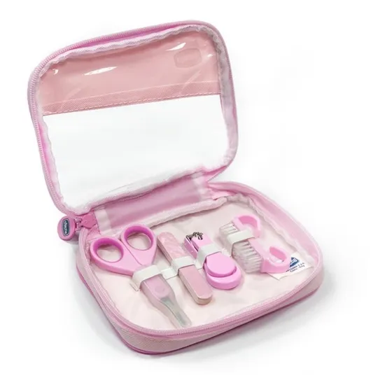 Set Cuidado Higiene Happy Hands Chicco By Maternelle Color Rosa