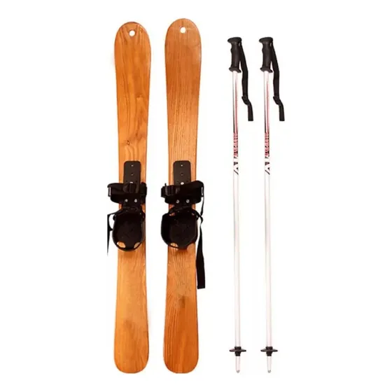 Skis Para Niños De 3-15años 112cm Adkar Bastones Esquies Ski