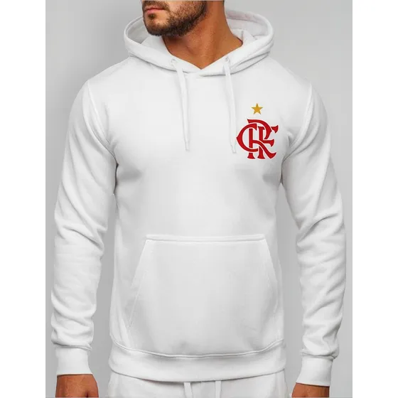 Moletom Casaco Blusa De Frio Time Futebol Flamengo Mengao