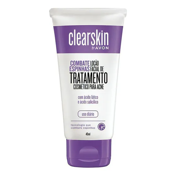 Loción Facial De Tratamiento Para Acne Clearskin Avon 40 Ml