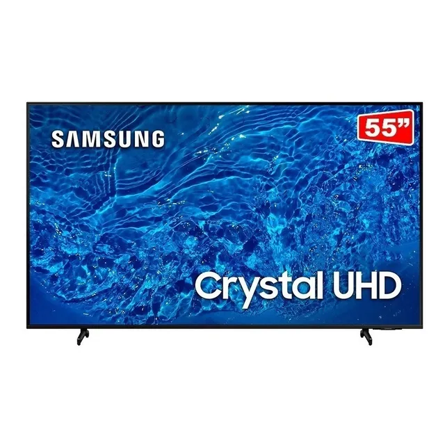 Smart TV de 55" Samsung Crystal UHD UN55BU8000G con pantalla LED 4K