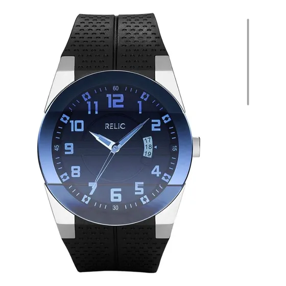 Reloj Relic By Fossil Zr11861 Hombre Pulsera Gris