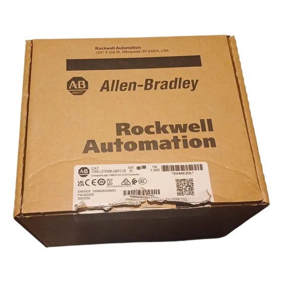 Allen Bradley 1769-l27erm-qbfc1b Controlador Ethernet