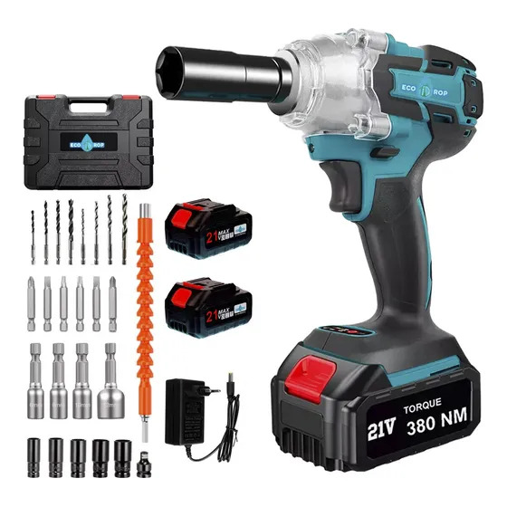 Llave De Impacto Atornillador Batería 21v Brushless Ecodrop