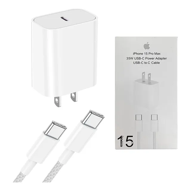 Cargador iPhone Carga Rapida 35w Tipo C 15/15pro/15promax