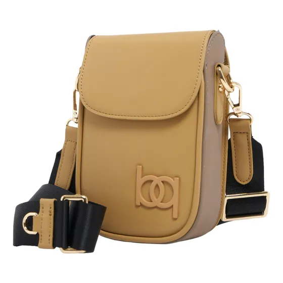 Cartera Mini Bag Bandolera Blaque Con Solapa Imantada Duo