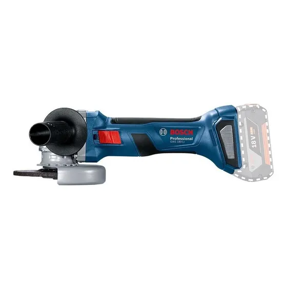 Amoladora angular inalámbrica Bosch Professional GWS 180-LI 06019H90E0 de Hz color azul 700 W 18 V