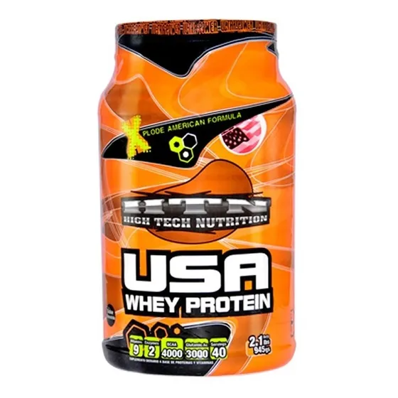 Proteina Usa Whey Protein 1 Kg Htn Con Aminos - En Oferta