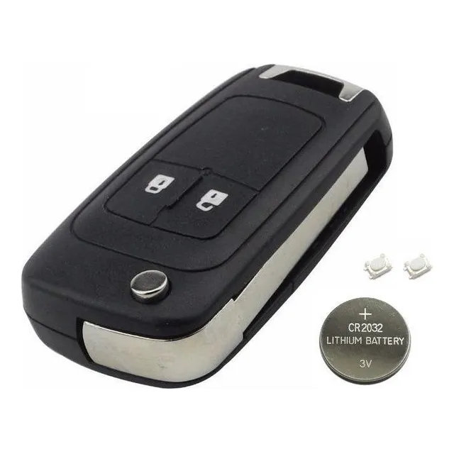 Carcasa Llave Navaja Spin Cruze Tracker + Pila + Pulsadores