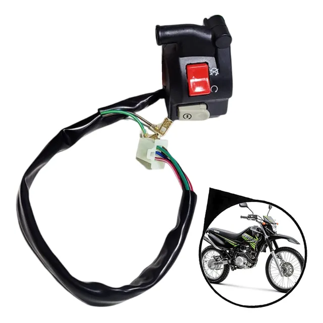 Punho Interruptor Botao Partida Xtz 125 2009 2010 2011