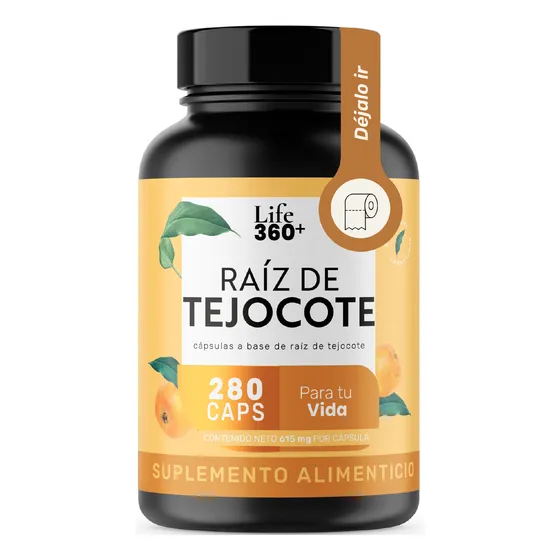 Life 360+ Raíz De Tejocote 280 En Cápsulas