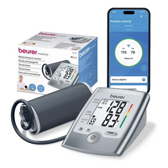 Monitor De Presión Arterial De Brazo Automático Bm35 Beurer