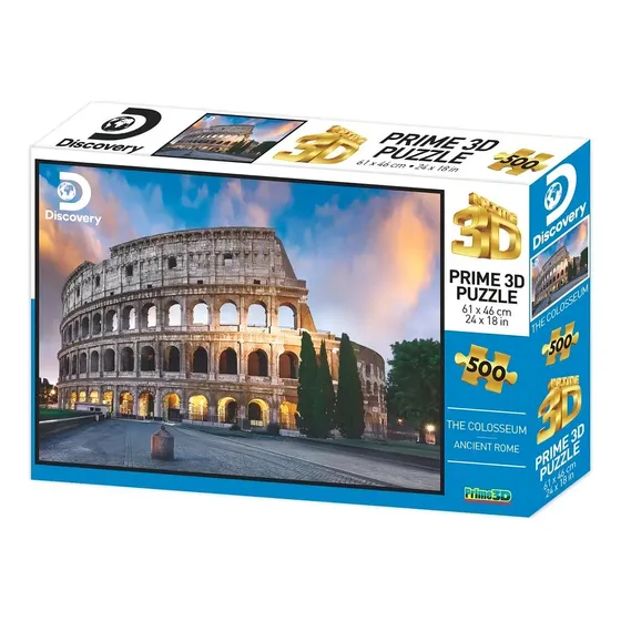 Puzzle 3d De 500 Piezas - Coliseo De Roma | Cuotas sin interés