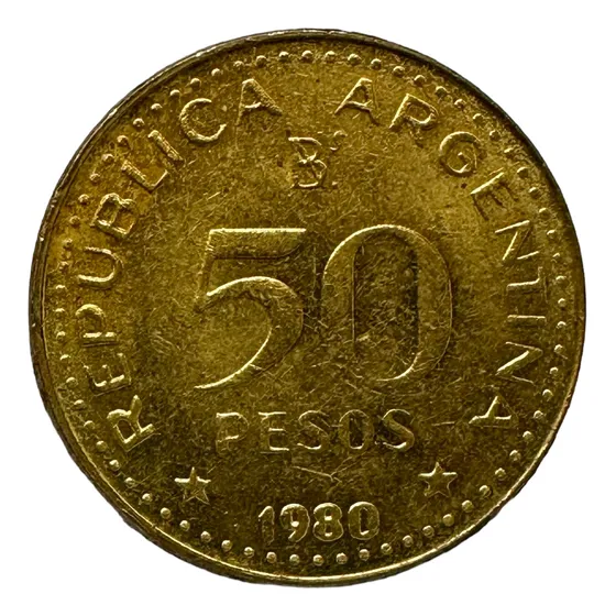 Argentina - 50 Pesos - Año 1980 - Cj #314.2 - Km #83 A