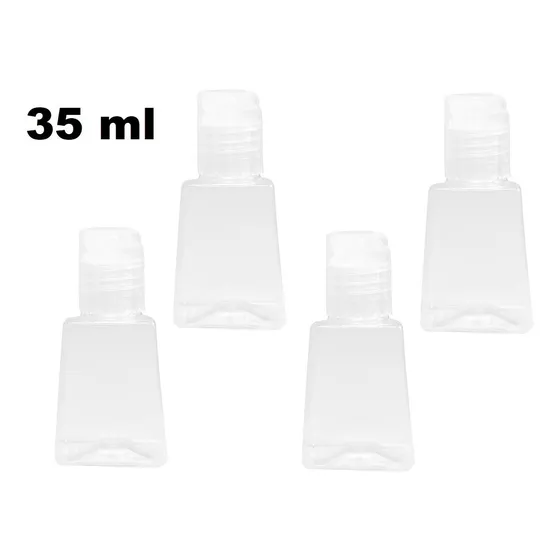 Envase Plástico Para Gel 35 Ml  Caja Por 10 Unidades