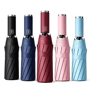 Guarda Chuva Automático Sombrinha Grande Proteção Solar Uv Reforçado Dobrável Envio Imediato Colorido