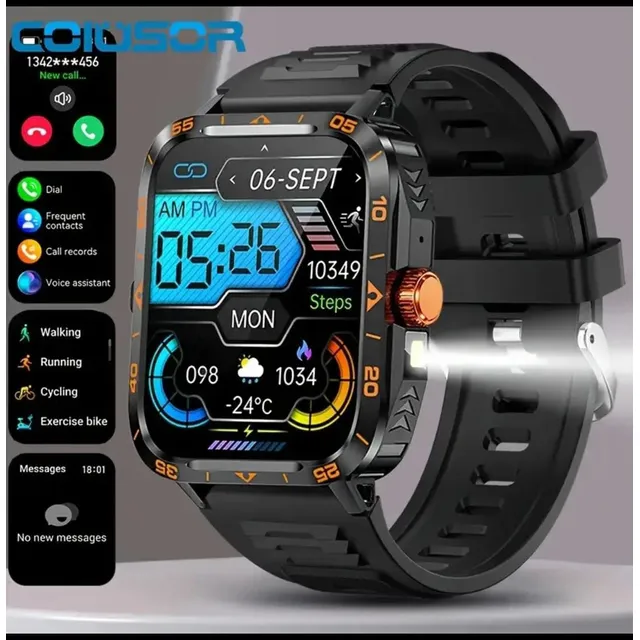 Smartwatch Con Pantalla Táctil Y Linterna Led