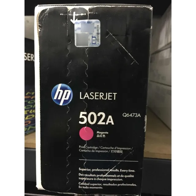 Toner Nuevo Original Hp 502 Q6473a Magenta