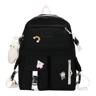 Escolar De Viagem De Nylon Mochila Impermeable Chica Kawaii Escolar De Viagem De Nylon Mochila Impermeable Chica Kawaii