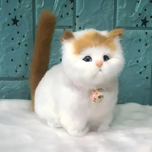 Simulação Cat Decor Toy Meow Sound Para Crianças | Parcelamento