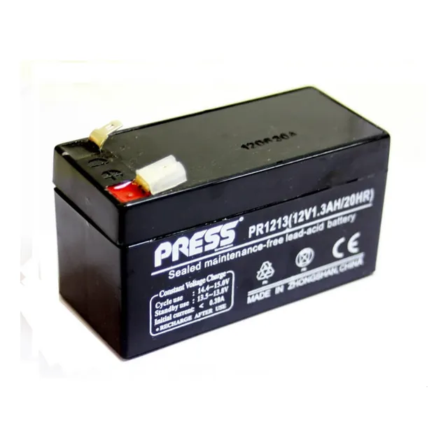 Bateria Gel De 12 Volt 1.3 Ah Press