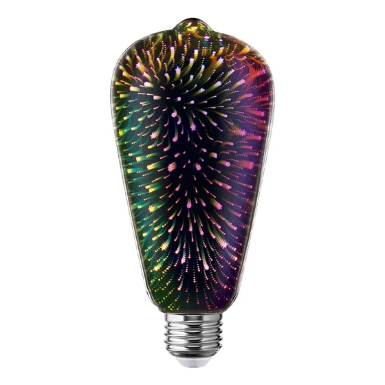 Bombillo Led Decorativo Foco 3d Tipo Mazorca 