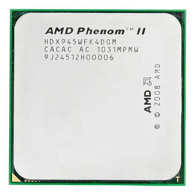 Procesador gamer AMD Phenom II X4 945 HDX945WFK4DGM de 4 núcleos y 3GHz de frecuencia