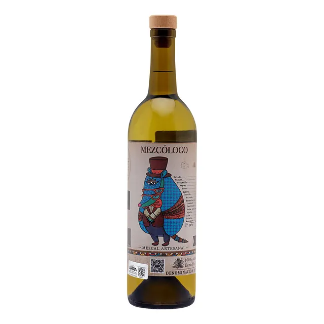 Mezcal Artesanal Certificado Mezcólogo Espadín Oaxaca