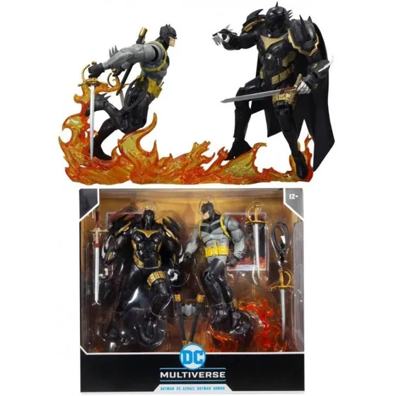 Figuras Batman Vs Azrael Batman Armordc Multiverse Mcfarlane