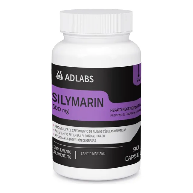 Silimarinia 500mg 90caps Sylimarin  En Activationperu
