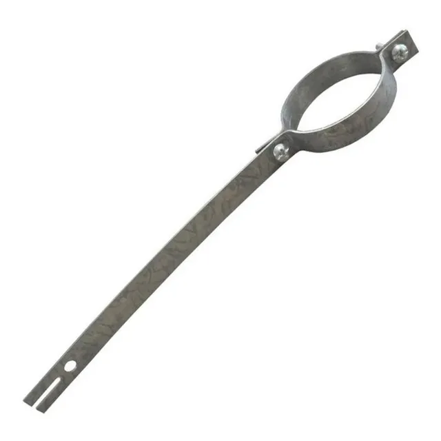 Grampa Para Caño De 10  25cm Con Pata 