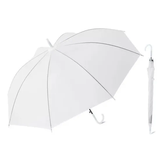 Paraguas Plegable 8 Varillas  Color Transparente Lluvia Mj