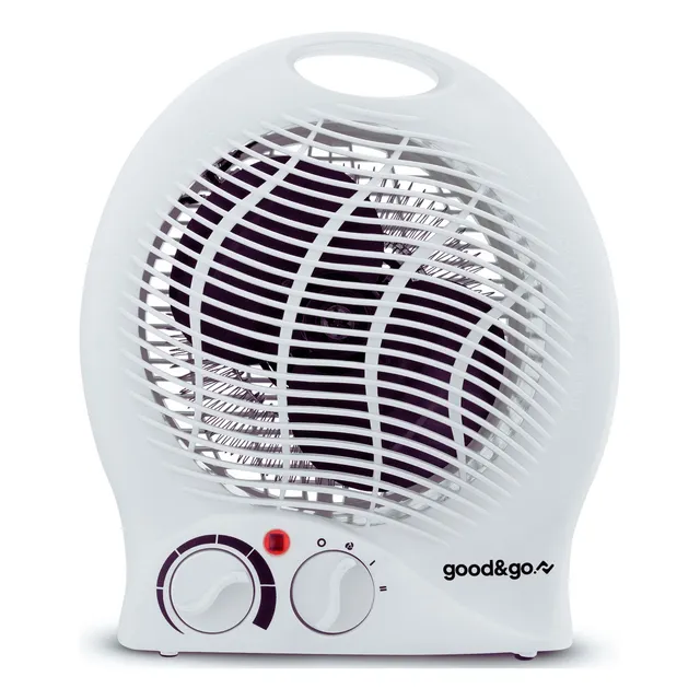 Aquecedor De Ambiente Elétrico Portátil Good&go 220v 2000w Cor Branco