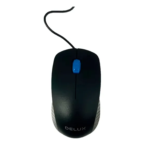 Mouse Alámbrico Delux Usb M139bu Negro 