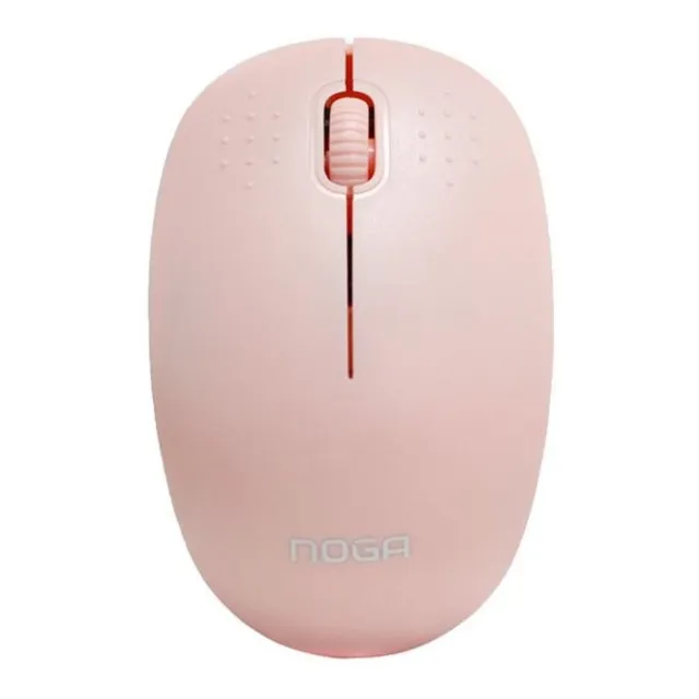 Mouse Inalámbrico Noganet Ng-900u Rosa