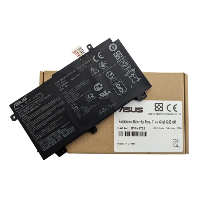 B31n1726 - Original Batery Asus 11.4 V 4240 Mah 48 Wh