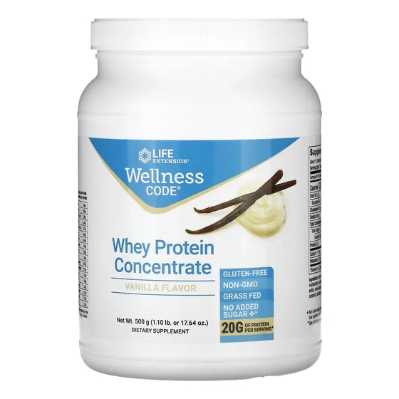 Concentrado De Proteína De Suero Life Extension Wellness Cod