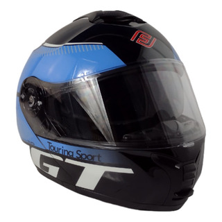 Casco Moto Faseed Abatible Gt Azul Certificacion Ecer22-05 Casco Moto Faseed Abatible Gt Azul Certificacion Ecer22-05