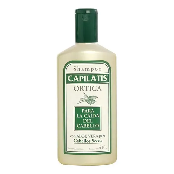 Shampoo Capilatis 410 Ml Ortiga Aloe Vera P/ Cabellos Secos