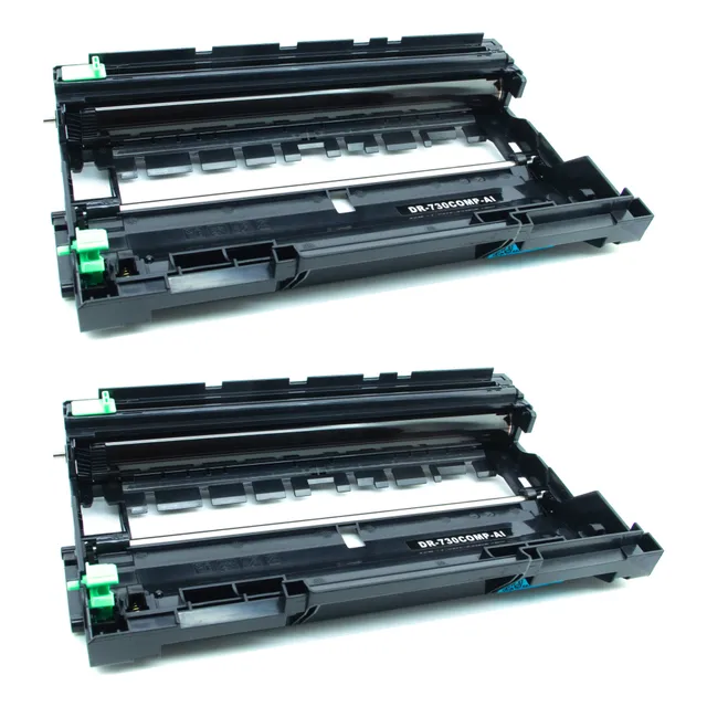 2 Pza Drum Dr730 Compatible Con Brother L2390dw