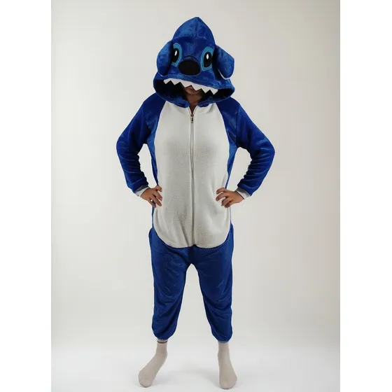 Pijama Térmica De Stitch-ángel (angela) Para Niños Y Adultos