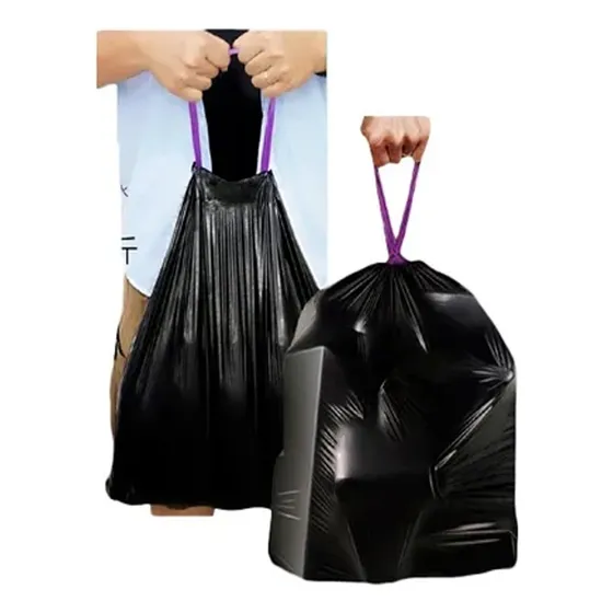 Bolsa De Basura Con Agarre Automático 60pz 45cm X 50cm
