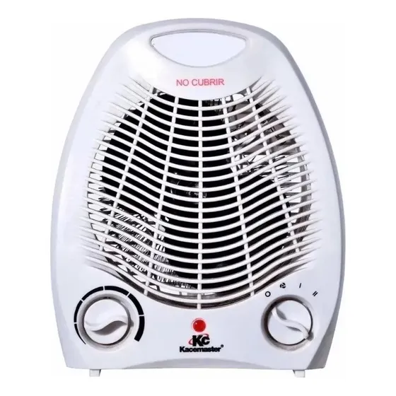 Calefactor Eléctrico Caloventor Kacemaster Blanco