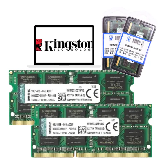Memória Ram Kingston 2x8gb 1333mhz P/ Macbook A1268 2012